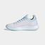 Adidas Womens Defiant Generation Tennis Shoes - Cloud White/Sky Tint - thumbnail image 6