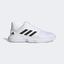 Adidas Mens CourtJam Bounce Tennis Shoes - Cloud White/Core Black - thumbnail image 1