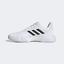 Adidas Mens CourtJam Bounce Tennis Shoes - Cloud White/Core Black - thumbnail image 6