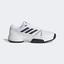 Adidas Mens Club Carpet Tennis Shoes - White/Black - thumbnail image 1