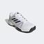 Adidas Mens Club Carpet Tennis Shoes - White/Black - thumbnail image 4