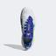 Adidas Mens Barricade Tennis Shoes - White/Green/Blue - thumbnail image 2