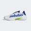 Adidas Mens Barricade Tennis Shoes - White/Green/Blue - thumbnail image 6