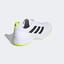 Adidas Mens Court Control Tennis Shoes - Cloud White/Yellow - thumbnail image 5