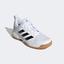 Adidas Kids Ligra 7 Indoor Court Shoes - White/Black - thumbnail image 2