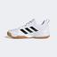 Adidas Kids Ligra 7 Indoor Court Shoes - White/Black - thumbnail image 6