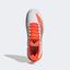 Adidas Mens Adizero Ubersonic 4 Tennis Shoes - Cloud White/Solar Red - thumbnail image 2