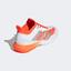 Adidas Mens Adizero Ubersonic 4 Tennis Shoes - Cloud White/Solar Red - thumbnail image 5