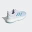 Adidas Mens SoleCourt Parley Tennis Shoes - White/Blue - thumbnail image 5
