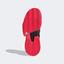 Adidas Womens SoleCourt Tennis Shoes - Black/Shock Red - thumbnail image 3