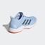 Adidas Womens Adizero Club Shoes Tennis Shoes - Glow Blue/Tech Ink/Hi-Res Coral - thumbnail image 5