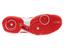 Adidas Mens Stabil 10 Indoor Shoes - Red - thumbnail image 2