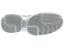 Adidas Womens adiPower Barricade 7.0 Tennis Shoes - White/Black - thumbnail image 5