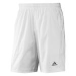 Adidas Mens Essex Shorts - White - thumbnail image 1