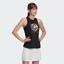 Adidas Womens Tennis Graphic US Open Tank Top - Black - thumbnail image 4