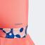 Adidas Girls Frill Dress - Semi Flash Red - thumbnail image 7