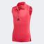 Adidas Girls Match Aeroready Tank - Power Pink - thumbnail image 1