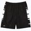 Lacoste Mens Bands Tennis Shorts - Black/White - thumbnail image 3