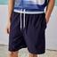 Lacoste Mens Bands Tennis Shorts - Navy - thumbnail image 1