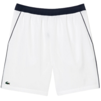 Lacoste Mens Recycled Fabric Stretch Tennis Shorts - White/Navy