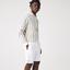 Lacoste Mens Sport Tennis Fleece Shorts - White - thumbnail image 2
