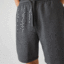 Lacoste Mens Fleece Tennis Shorts - Grey - thumbnail image 3