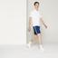 Lacoste Sport Mens Two Tone Shorts - Blue/White - thumbnail image 4