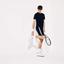 Lacoste Mens Striped Short - Navy/White/Turquoise - thumbnail image 3