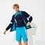 Lacoste Mens Striped Short - Turquoise/White/Navy - thumbnail image 5
