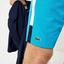 Lacoste Mens Striped Short - Turquoise/White/Navy - thumbnail image 6