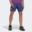 Adidas Mens Tennis Ergo 7-Inch Shorts - Blue - thumbnail image 1