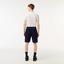 Lacoste Mens Brushed Cotton Fleece Tennis Shorts - Navy - thumbnail image 3