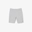 Lacoste Mens Brushed Cotton Fleece Tennis Shorts - Grey Chine - thumbnail image 1