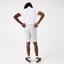 Lacoste Mens Brushed Cotton Fleece Tennis Shorts - Grey Chine - thumbnail image 3