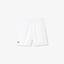 Lacoste Boys Diamond Taffeta Tennis Shorts - White - thumbnail image 1