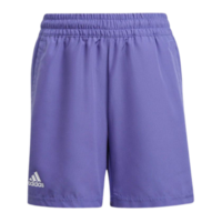 Adidas Boys Fall Club Shorts - Purple/White