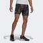 Adidas Mens Printed 7-Inch Tennis Shorts - Grey Five - thumbnail image 1