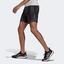 Adidas Mens Printed 7-Inch Tennis Shorts - Grey Five - thumbnail image 2