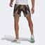 Adidas Mens Printed 7-Inch Tennis Shorts - Orbit Green - thumbnail image 3