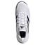 Adidas Mens Court Flash Tennis Shoes - White/Core Black