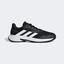 Adidas Mens Courtjam Control Tennis Shoes - Core Black - thumbnail image 1
