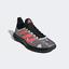 Adidas Mens Defiant Generation Tennis Shoes - Cloud White/Acid Red - thumbnail image 4