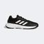 Adidas Mens GameCourt 2 Tennis Shoes - Core Black - thumbnail image 1