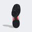 Adidas Kids Barricade Tennis Shoes - Cloud White/Core Black/Solar Red - thumbnail image 3