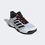 Adidas Kids Ubersonic 4 Tennis Shoes - Cloud White/Core Black/Solar Red - thumbnail image 4