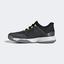 Adidas Kids Adizero Club Tennis Shoes - Grey Six/Solar Yellow - thumbnail image 6
