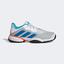 Adidas Kids Barricade Tennis Shoes - Blue Tint/Blue Rush - thumbnail image 1