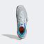 Adidas Kids Barricade Tennis Shoes - Blue Tint/Blue Rush - thumbnail image 2