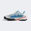 Adidas Kids Barricade Tennis Shoes - Blue Tint/Blue Rush - thumbnail image 6
