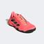 Adidas Mens Barricade Tennis Shoes - Turbo/Acid Red - thumbnail image 4